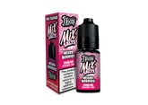 Doozy Mix Salts Mixed Berries vape juice bottle and packaging on a white background