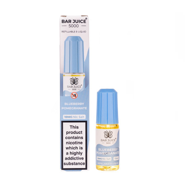 Bar Juice 5000 e-liquid bottle and packaging on a white background