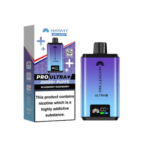 HAYATI PRO ULTRA 25K BLUEBERRY RASPBERRY