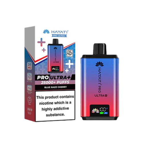 HAYATI PRO ULTRA 25K BLUE RAZZ CHERRY