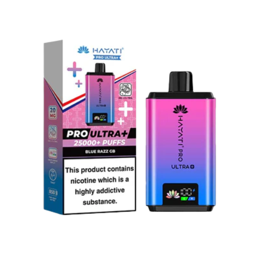 HAYATI PRO ULTRA 25K  BLUE RAZZ GB