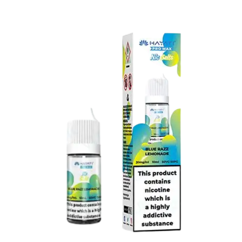 BLUE RAZZ LEMONADE HAYATI NIC SALTS 20MG   HAYATI NIC SALTS 20MG Hayati Pro Max Nic Salts 20mg – 10ml E-Liquid Bottles for Pod & Vape Kits