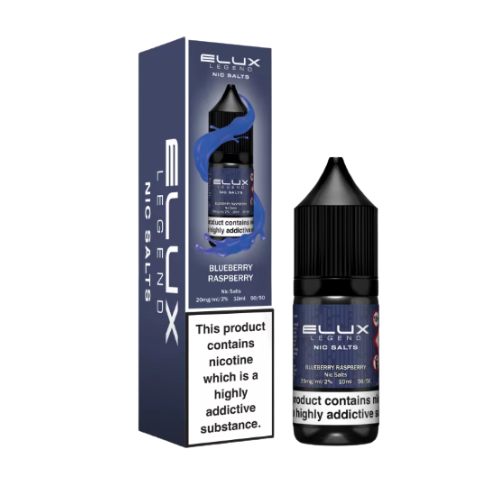 Elux Legend Nic Salts 20mg 10ml – 50/50 Nicotine Salt E-Liquid for MTL Vape Kits | 17 Authentic Fruit Flavours