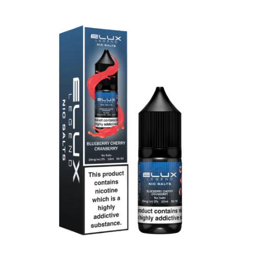 Elux Legend Nic Salts 20mg 10ml – 50/50 Nicotine Salt E-Liquid for MTL Vape Kits | 17 Authentic Fruit Flavours