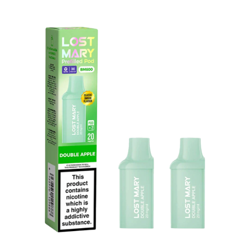 Lost Mary BM600 Prefilled Pods | 20mg Nic Salt | 2ml Replacement Pods