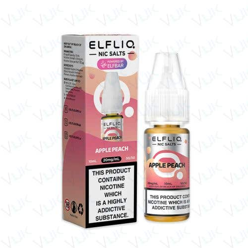 ELFLIQ Nic Salts 10mg/ml 10ml Bottle | 25 Flavours | Smooth Vape E-Liquid
