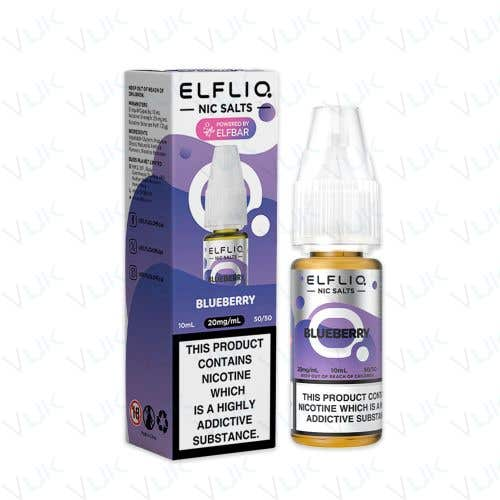 ELFLIQ Nic Salts 10mg/ml 10ml Bottle | 25 Flavours | Smooth Vape E-Liquid
