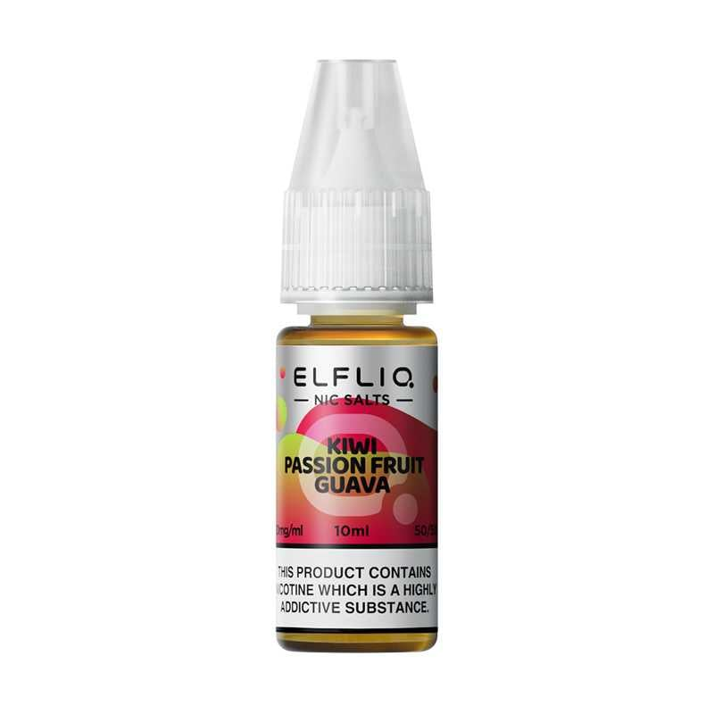 ELFLIQ Nic Salts 10mg/ml 10ml Bottle | 25 Flavours | Smooth Vape E-Liquid
