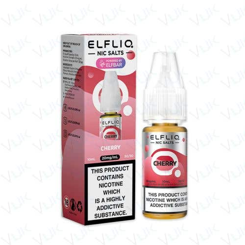 ELFLIQ Nic Salts 10mg/ml 10ml Bottle | 25 Flavours | Smooth Vape E-Liquid