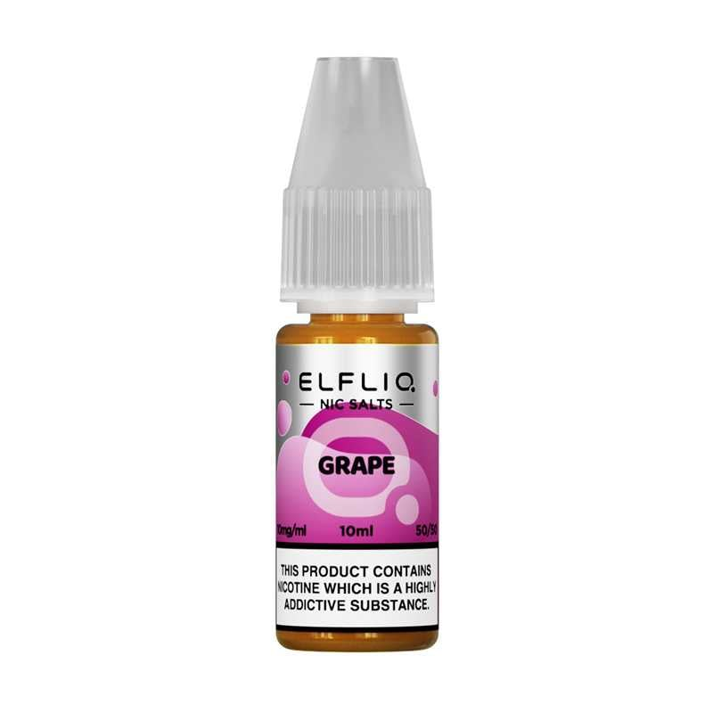 ELFLIQ Nic Salts 10mg/ml 10ml Bottle | 25 Flavours | Smooth Vape E-Liquid