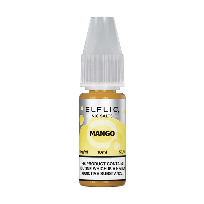 ELFLIQ Nic Salts 10mg/ml 10ml Bottle | 25 Flavours | Smooth Vape E-Liquid
