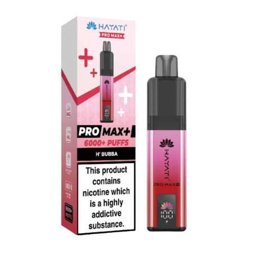 H BUBBA Hayati Pro Max+  Prefilled Pod Kit Hayati Pro Max Plus 6000 Puff Kit