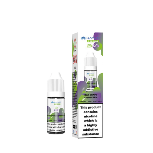KIWI GRAPE RASPBERRY Hayati Pro Max Nic Salts 20mg – 10ml E-Liquid Bottles for Pod & Vape Kits
