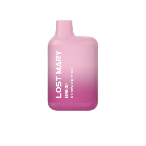Lost Mary BM600 STRAWBERRY ICE Prefilled Pod Kit – Rechargeable 600 Puff Vape
