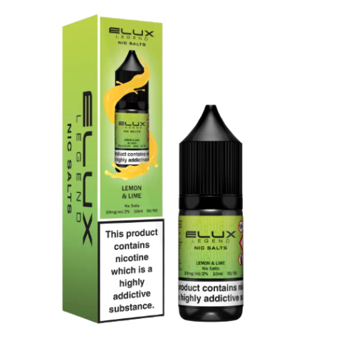 Elux Legend Nic Salts 20mg 10ml – 50/50 Nicotine Salt E-Liquid for MTL Vape Kits | 17 Authentic Fruit Flavours