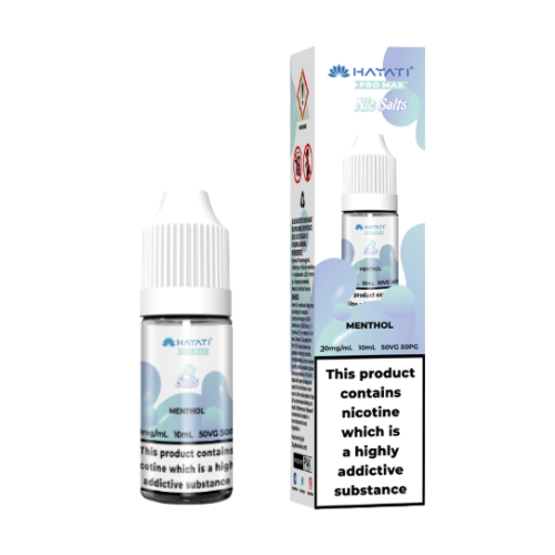 MENTHOL  HAYATI NIC SALTS 20MG   HAYATI NIC SALTS 20MG   HAYATI NIC SALTS 20MG Hayati Pro Max Nic Salts 20mg – 10ml E-Liquid Bottles for Pod & Vape Kits