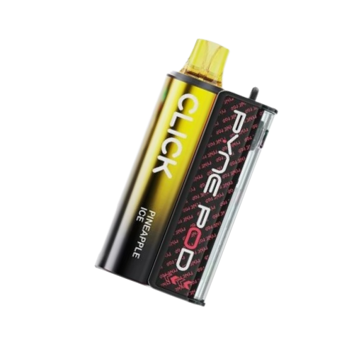 Pineapple ICE Pyne Pod Click Vape Kit | – Mesh Coil, 2ml Pod + 10ml Refill | USB-C Charging