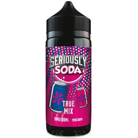 SERIOUSLY SODA Blue Wing 100ml Shortfill Vape Juice – Zero Nicotine, Premium Flavour