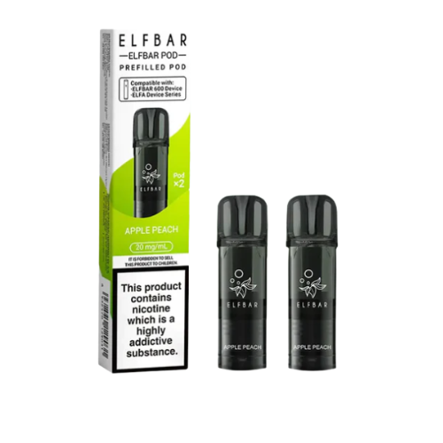Elf Bar 600 Pod Kit – Prefilled 600 Puff Vape Device with Flavour Options