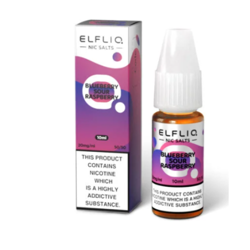 Elf Bar ELFLIQ Nic Salt E-Liquid 20mg (10ml)bluesourrasbry