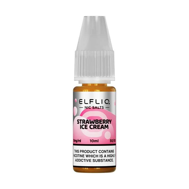 ELFLIQ Nic Salts 10mg/ml 10ml Bottle | 25 Flavours | Smooth Vape E-Liquid