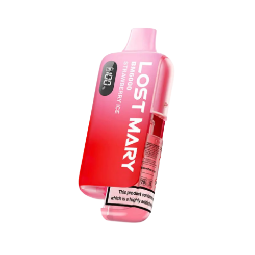 Lost Mary BM6000 Refillable Pod Kit strawberry ice 